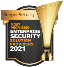 Most Promising Enterprise Security Solution Provider 2021 Award.