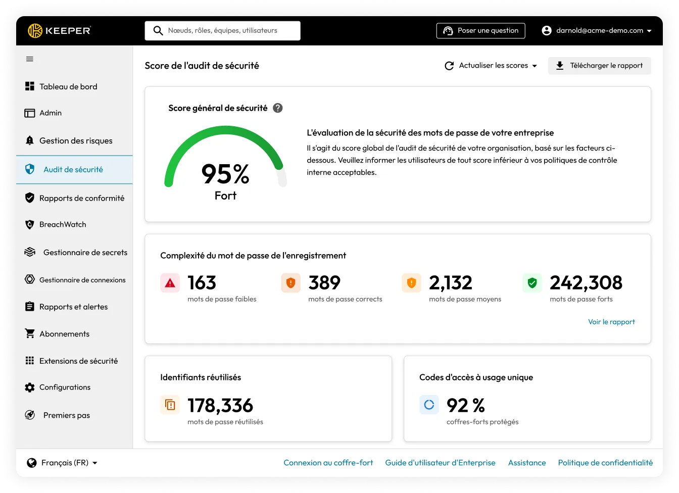 Contrôles administratifs et surveillance sur chaque appareil