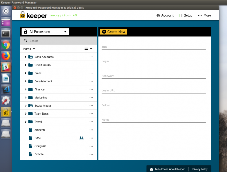 keeper password manager operating system